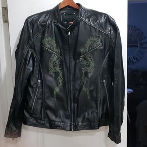 MEN'S WILSON LEATHER MOTORCYCLE JACKET